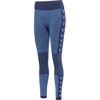 Halbhohe Leggings Frau Hummel Clea Bleu XS Halbhohe Leggings Frau Hummel Clea Bleu XS
