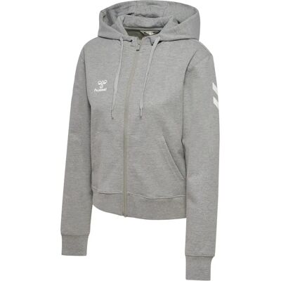 Kapuzenjacke Hummel Go 2.0 Chevron Gris M Kapuzenjacke Hummel Go 2.0 Chevron Gris M