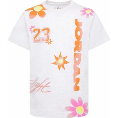 Nike Jordan Deloris Jr - T-Shirt - Mädchen Weiß 13-15A Nike Jordan Deloris Jr - T-Shirt - Mädchen Weiß 13-15A