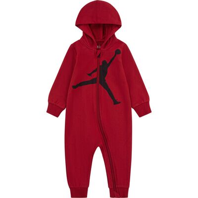 Baby-Jumpsuit mit Kapuze für Mädchen Jordan JDB HBR Jumpman Rot 2 Jahre Baby-Jumpsuit mit Kapuze für Mädchen Jordan JDB HBR Jumpman Rot 2 Jahre
