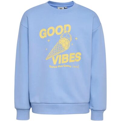 Pullover Kind Hummel Graphic Bleu 4 ans Pullover Kind Hummel Graphic Bleu 4 ans
