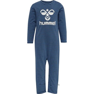 Jumpsuit für Jungen Hummel Mulle Bleu 0/1 mois Jumpsuit für Jungen Hummel Mulle Bleu 0/1 mois