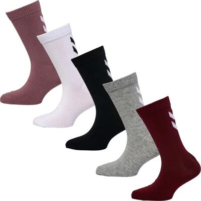 Socken Kind Hummel Make My Day (x5) Rose 24/27 Socken Kind Hummel Make My Day (x5) Rose 24/27