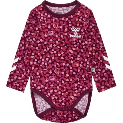 Langarmbody für Mädchen. Hummel Confetti Rouge 2 ans Langarmbody für Mädchen. Hummel Confetti Rouge 2 ans