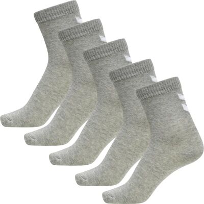 Socken Kind Hummel Make My Day (x5) Gris 24/27 Socken Kind Hummel Make My Day (x5) Gris 24/27