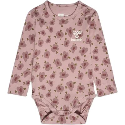 Baby-Body für Mädchen langarm Hummel Fjora Rose 6/9 mois Baby-Body für Mädchen langarm Hummel Fjora Rose 6/9 mois