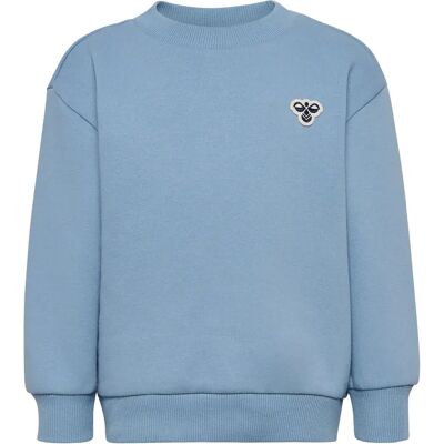 Sweatshirt, Baby, mit Rundhalsausschnitt Hummel BEE Bleu 6/9 mois Sweatshirt, Baby, mit Rundhalsausschnitt Hummel BEE Bleu 6/9 mois