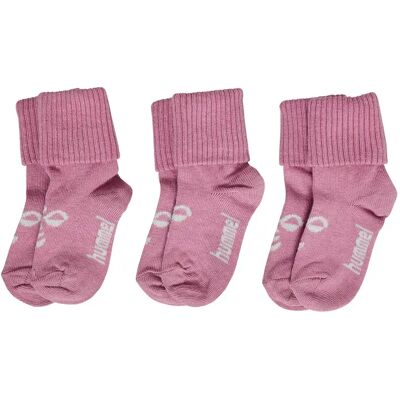 Baby-Socken Hummel Mini Bee (x3) Rose 24/27 Baby-Socken Hummel Mini Bee (x3) Rose 24/27