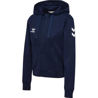 Kapuzenjacke Hummel Go 2.0 Chevron Bleu S Kapuzenjacke Hummel Go 2.0 Chevron Bleu S