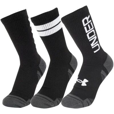 Socken Under Armour Performance Tech Crew (x3) Noir M Socken Under Armour Performance Tech Crew (x3) Noir M
