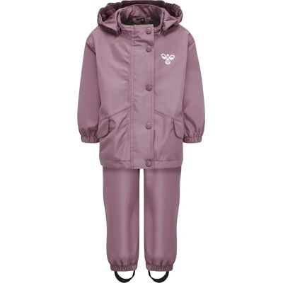 Baby Regenanzug Hummel hmlreva Rosa 9/12 Monate Baby Regenanzug Hummel hmlreva Rosa 9/12 Monate