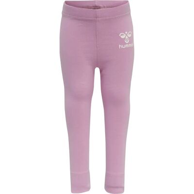 Mädchenbaby-Leggings Hummel Maule Rosa 4/6 Monate Mädchenbaby-Leggings Hummel Maule Rosa 4/6 Monate