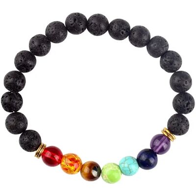 Armband aus Vulkangestein Onamaste Noir TU Armband aus Vulkangestein Onamaste Noir TU