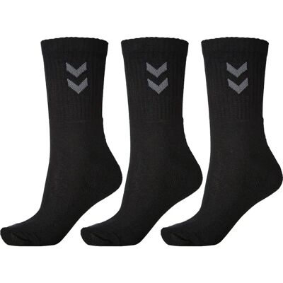 Paar Socken Hummel Basic (x3) Noir 41/45 Paar Socken Hummel Basic (x3) Noir 41/45