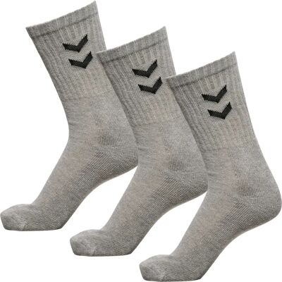 Socken Hummel Basic (x3) Grau 41/45 Socken Hummel Basic (x3) Grau 41/45