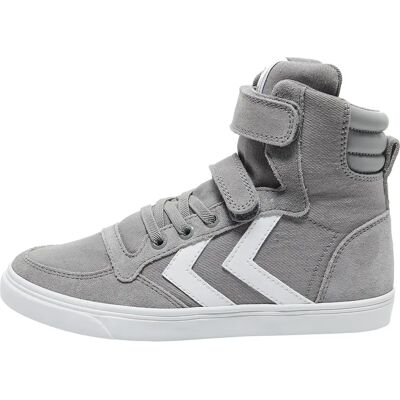 Kinderschuhe Hummel Slimmer Stadil High Gris 36 Kinderschuhe Hummel Slimmer Stadil High Gris 36