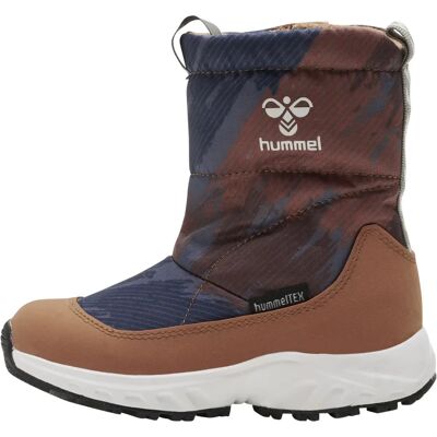Recycelte gepolsterte Stiefel Kind Hummel Root Puffer Tex Marron 24 Recycelte gepolsterte Stiefel Kind Hummel Root Puffer Tex Marron 24
