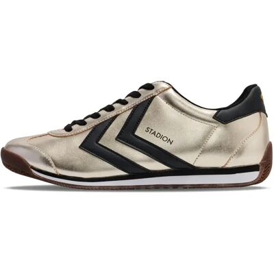 Sneakers Hummel Stadion Metallic Doré 40 Sneakers Hummel Stadion Metallic Doré 40
