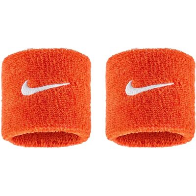 Flauschiges Handgelenkband Nike Swoosh Classic (x2) Orange TU Flauschiges Handgelenkband Nike Swoosh Classic (x2) Orange TU