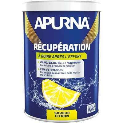 Erholungsgetränk Zitrone Protein Dose Apurna Bleu 400 g Erholungsgetränk Zitrone Protein Dose Apurna Bleu 400 g