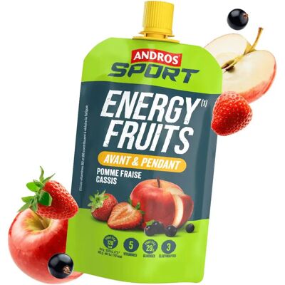 Energiegetränk Andros Sport Energy Fruits Pomme Fraise Cassis Vert 114 g Energiegetränk Andros Sport Energy Fruits Pomme Fraise Cassis Vert 114 g