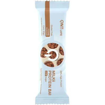 Protein Cookie QNT Liife Milkii Protein Bar Low Sugar Blanc 60 g Protein Cookie QNT Liife Milkii Protein Bar Low Sugar Blanc 60 g