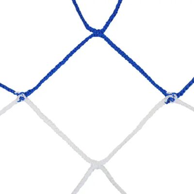 Zwei Paar zweifarbige Handballnetze aus geflochtenem Pp einfache Masche Emdé 4 mm Blanc TU Zwei Paar zweifarbige Handballnetze aus geflochtenem Pp einfache Masche Emdé 4 mm Blanc TU