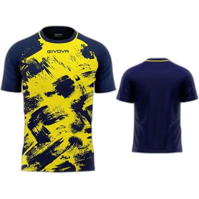 Kindertrikot Givova Art Jaune XS Kindertrikot Givova Art Jaune XS