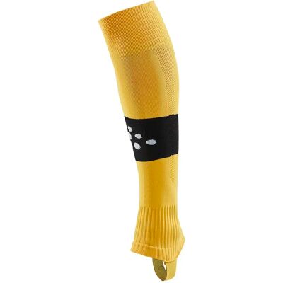 Socken Craft pro control stripe w-o foot Gelb TU Socken Craft pro control stripe w-o foot Gelb TU
