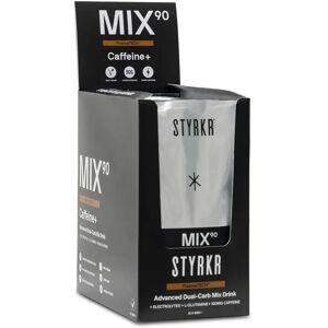 Styrkr MIX90 Koffein Dual-Kohlenhydrat Energy Drink Mix - Packung 12 Styrkr MIX90 Koffein Dual-Kohlenhydrat Energy Drink Mix - Packung 12