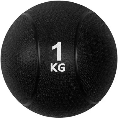 Medizinball VirtuFit 1 kg Noir 19x19x19 cm Medizinball VirtuFit 1 kg Noir 19x19x19 cm