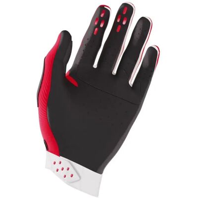 Shot Race Motocross-Handschuhe - Weiß Rot - M L - Unisex Shot Race Motocross-Handschuhe - Weiß Rot - M L - Unisex