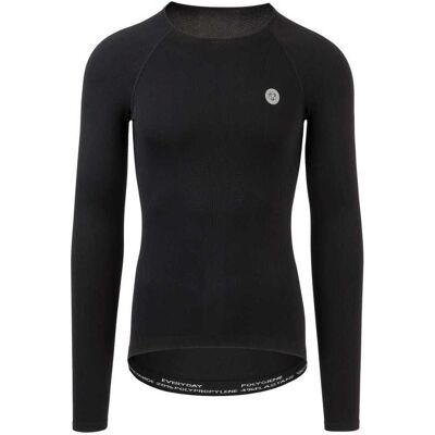 Unterhemd mit langen Ärmeln Agu Everyday Schwarz 2XL Unterhemd mit langen Ärmeln Agu Everyday Schwarz 2XL