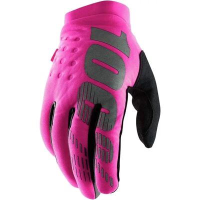 Handschuhe Frau 100% brisker Rose M Femme Handschuhe Frau 100% brisker Rose M Femme