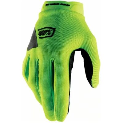 Handschuhe Frau 100% ridecamp Jaune L Femme Handschuhe Frau 100% ridecamp Jaune L Femme