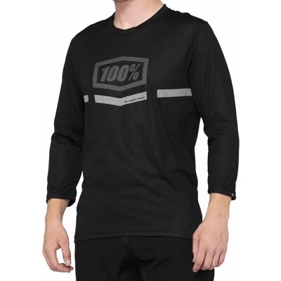 3/4-Trikot 100% airmatic Noir L 3/4-Trikot 100% airmatic Noir L