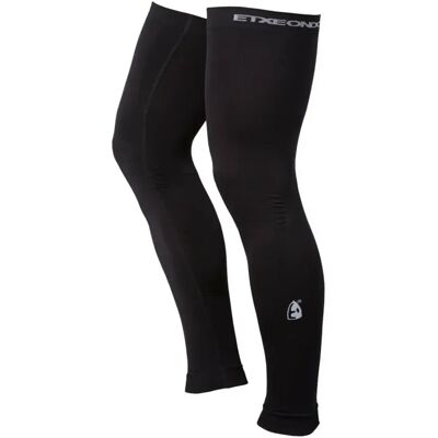 ETXEONDO Damen Radfahren Knieschützer - Luze Schwarz XXS-XS ETXEONDO Damen Radfahren Knieschützer - Luze Schwarz XXS-XS