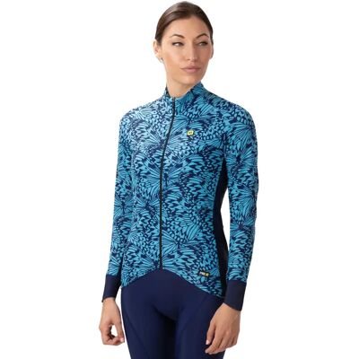 Langarmtrikot für Damen Alé PR-R Papillon Bleu S Femme Langarmtrikot für Damen Alé PR-R Papillon Bleu S Femme