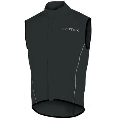 Ärmelloses nahtloses Unterhemd Biotex Noir XS/S Ärmelloses nahtloses Unterhemd Biotex Noir XS/S