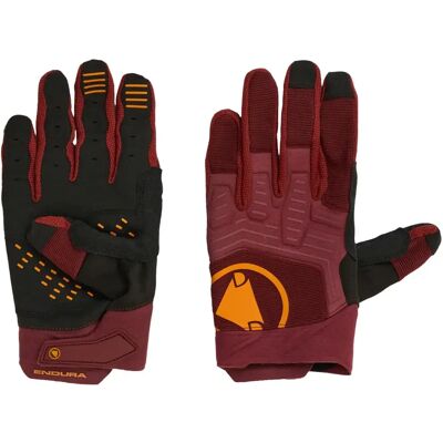 Lange Handschuhe Endura SingleTrack II Rouge M Homme Lange Handschuhe Endura SingleTrack II Rouge M Homme