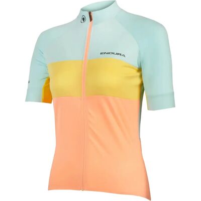 Endura FS260-Pro II Trikot - Blau, Orange, Gelb - Fahrradtrikot Endura FS260-Pro II Trikot - Blau, Orange, Gelb - Fahrradtrikot