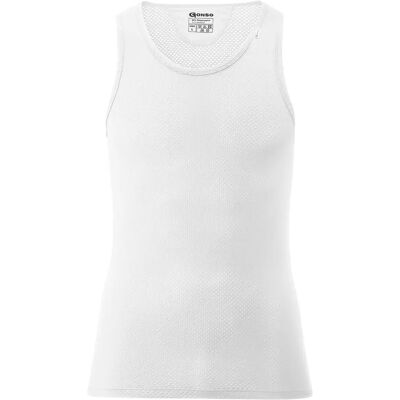 Ärmelloses Unterhemd Gonso Blanc 5XL Homme Ärmelloses Unterhemd Gonso Blanc 5XL Homme