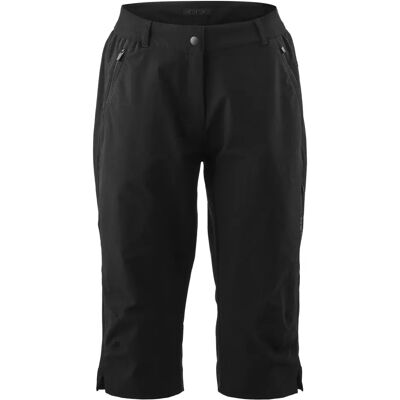 GONSO Adventure Pants ¾ Damen - Schwarz - Fahrradhose GONSO Adventure Pants ¾ Damen - Schwarz - Fahrradhose