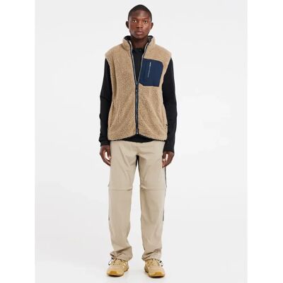 Jacke Protest Prthyams Bodywarmer Beige XS Homme Jacke Protest Prthyams Bodywarmer Beige XS Homme