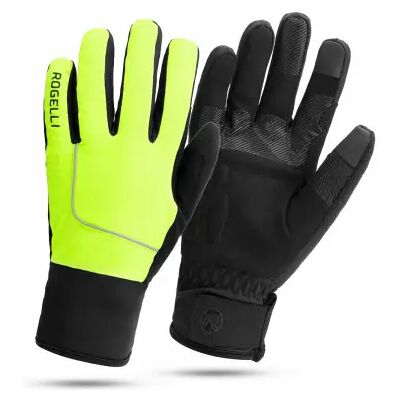 Fahrradhandschuhe für den Winter Rogelli Essential Jaune S Homme Fahrradhandschuhe für den Winter Rogelli Essential Jaune S Homme