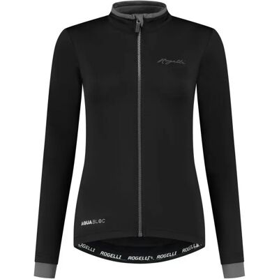 Rogelli Essential Schwarzes Damen-Radtrikot XL - Radtrikot Rogelli Essential Schwarzes Damen-Radtrikot XL - Radtrikot