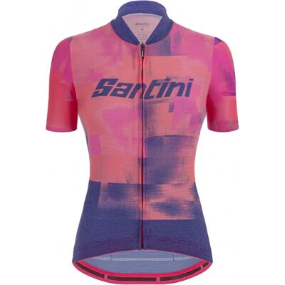 Trikot Frau Santini Forza Indoor Rose 2XL Femme Trikot Frau Santini Forza Indoor Rose 2XL Femme