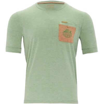 T-Shirt Silvini Vert 3XL Homme T-Shirt Silvini Vert 3XL Homme
