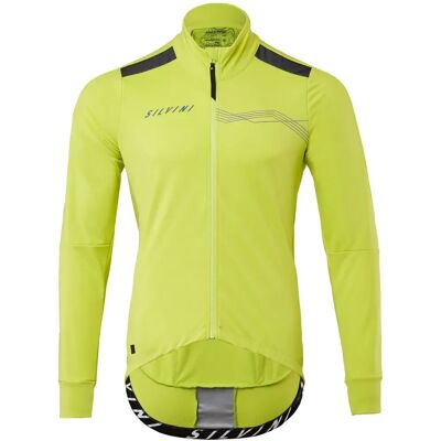 Membrane Jacke Silvini Ghisallo Jaune XS Homme Membrane Jacke Silvini Ghisallo Jaune XS Homme