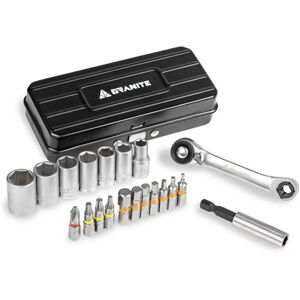Toolbox Granite Design Duet Hex Bit Argenté Toolbox Granite Design Duet Hex Bit Argenté